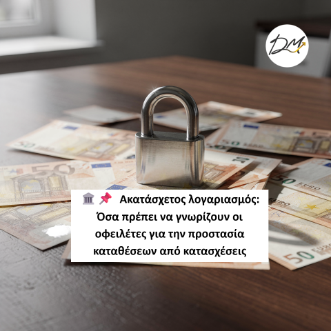 Ακατάσχετος λογαριασμός: Όσα πρέπει να γνωρίζουν οι οφειλέτες για την προστασία καταθέσεων από κατασχέσεις